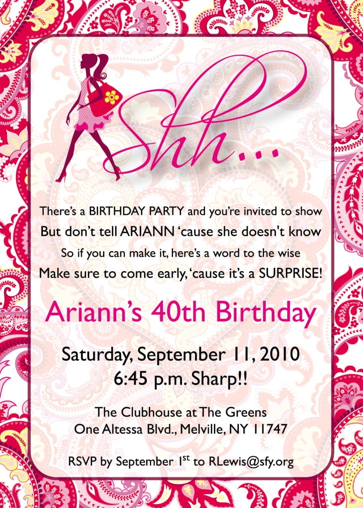 free printable surprise birthday invitations template