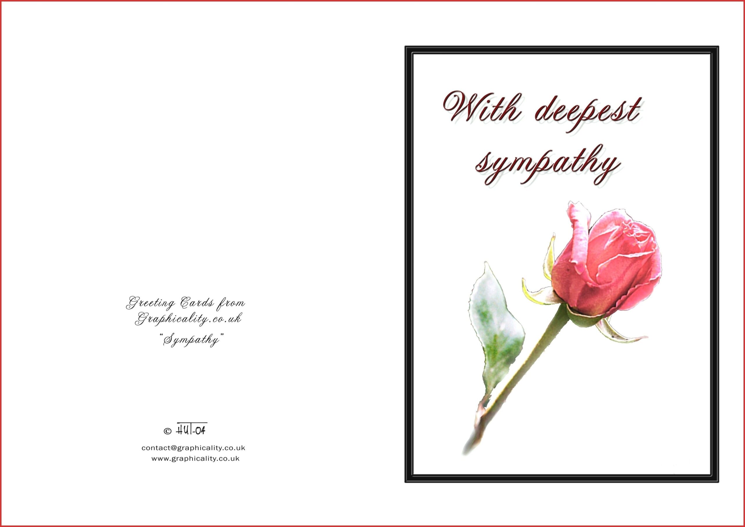 printable sympathy cards online