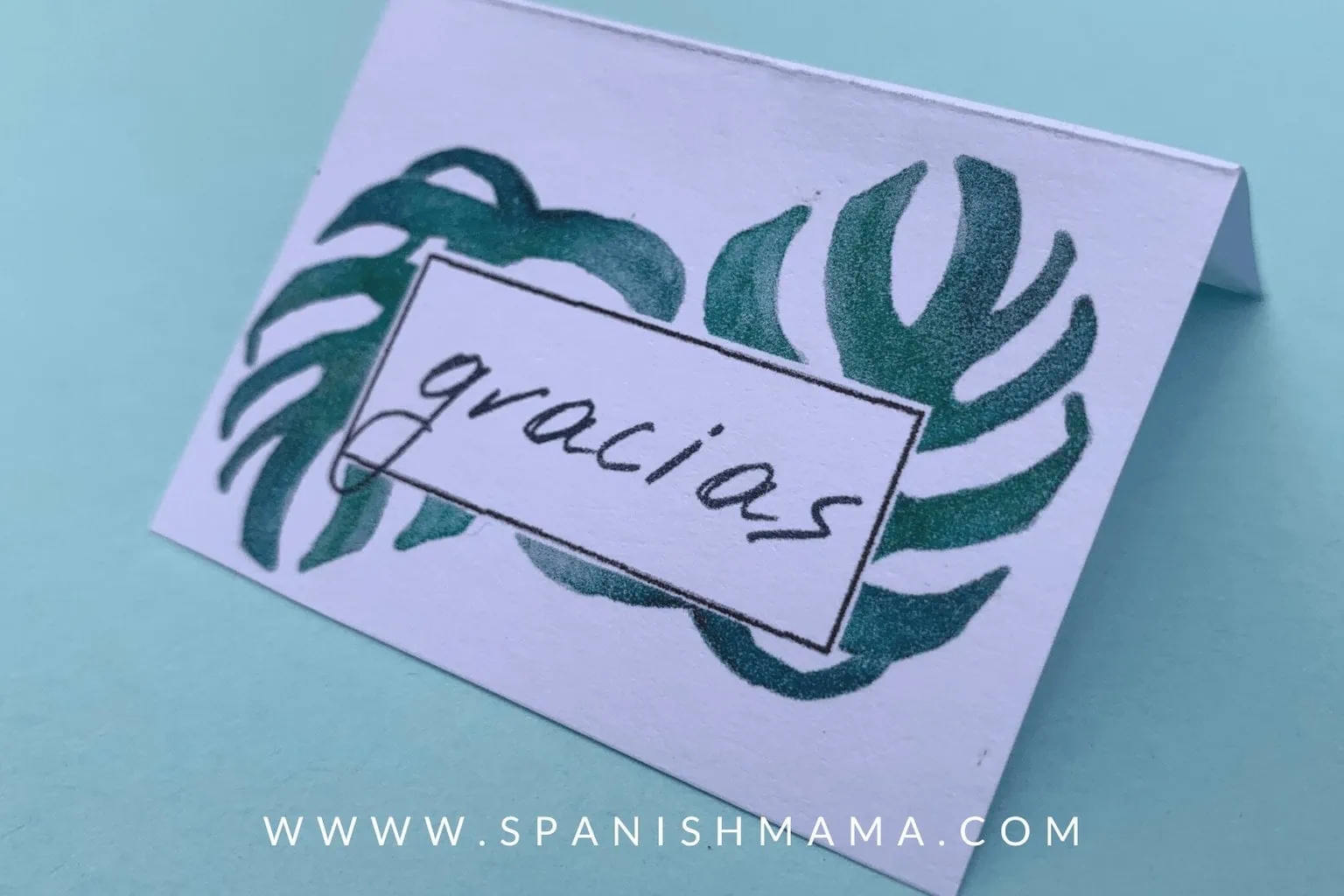Free Printable Thank You Cards In Spanish Spanish Mama