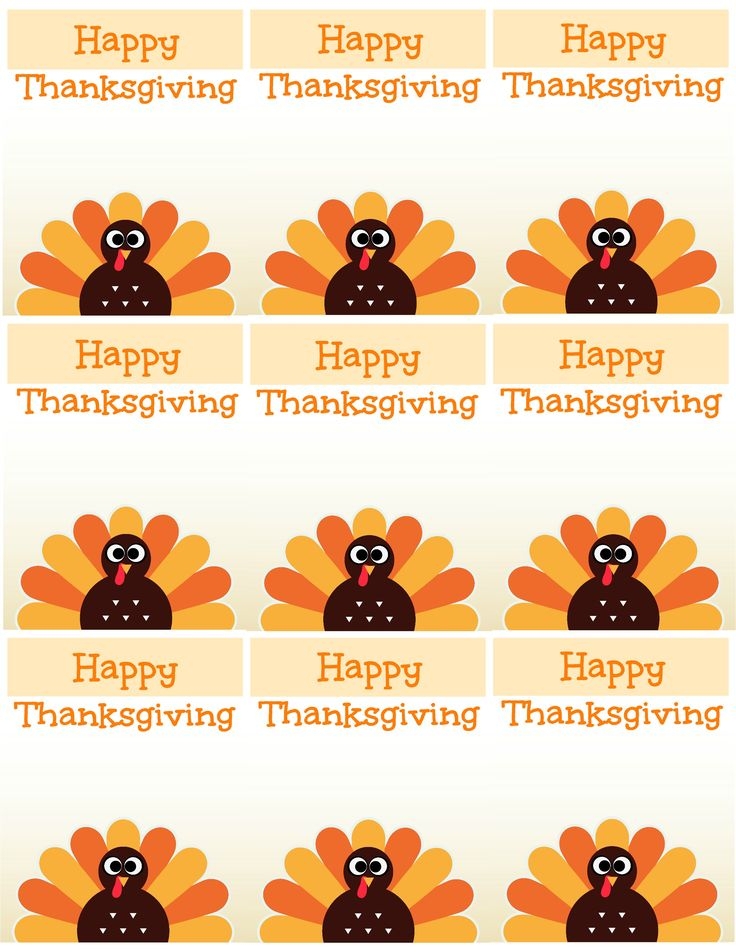 printable thanksgiving place cards to color
