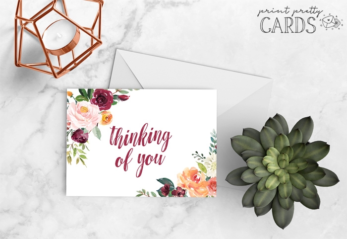 printable thinking of you greeting cards