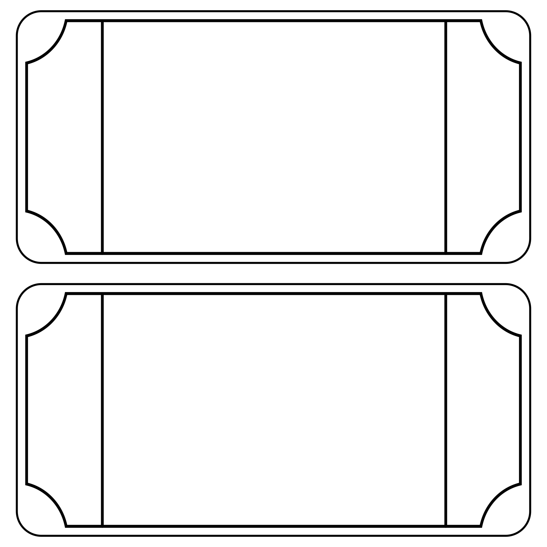printable ticket templates free