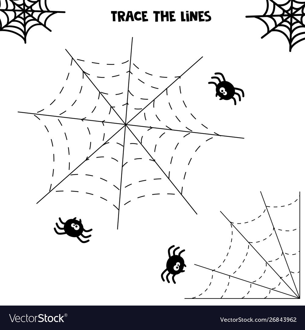 Free Printable Tracing Halloween Preschool Worksheets The Keeper 