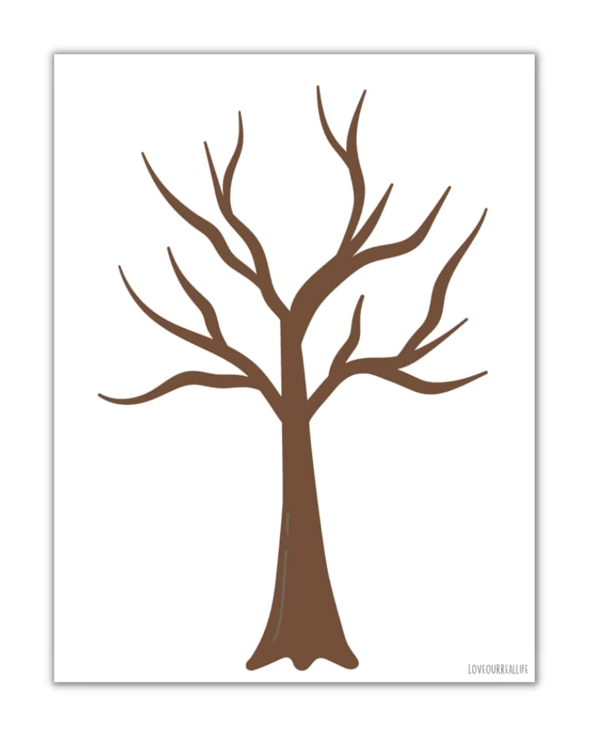 free printable pictures of trees for kids