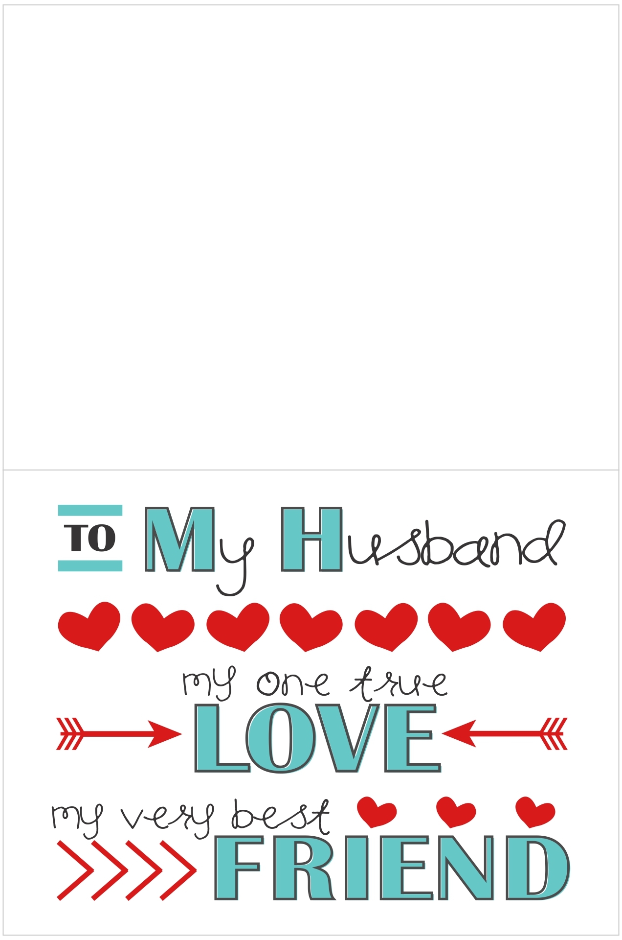 Free Printable Valentine S Day Cards For My Husband Free Printable Card