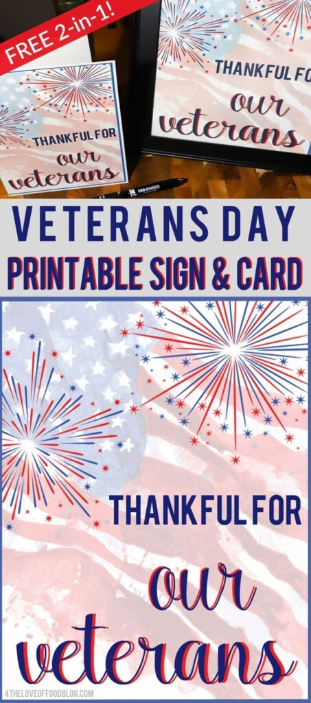 printable veterans day cards free