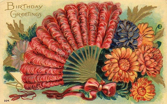 Free Printable Vintage Birthday Cards Vintage Holiday Crafts