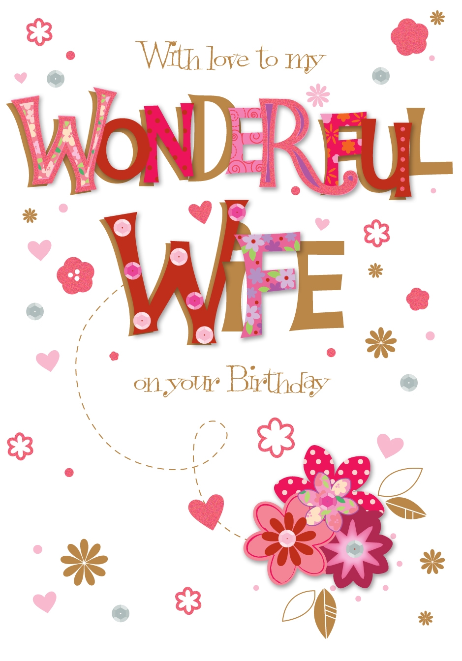 Free Printable Wife Birthday Card