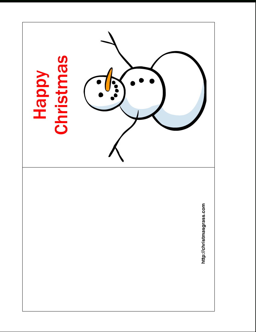 Free Printable Xmas Cards