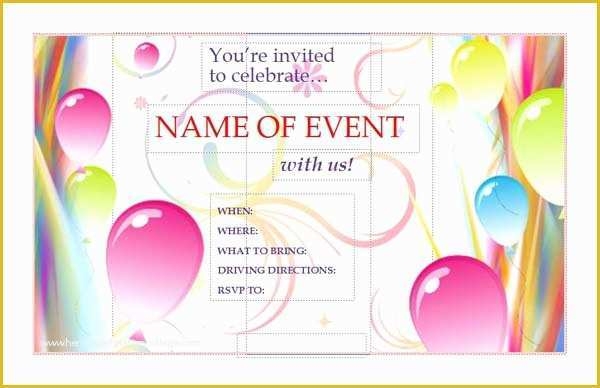 free publisher invitation templates