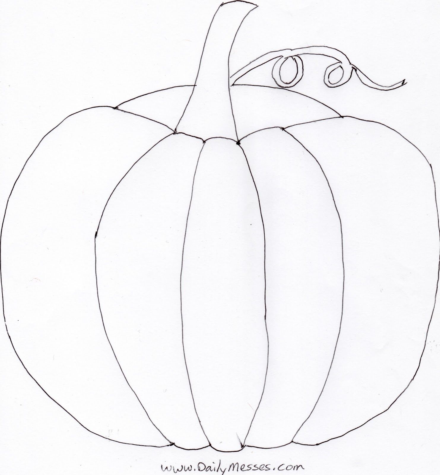 Pumpkin Patch Coloring Pages