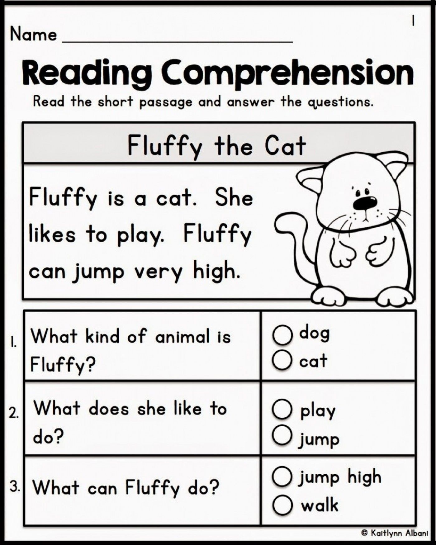 pre k worksheets for reading