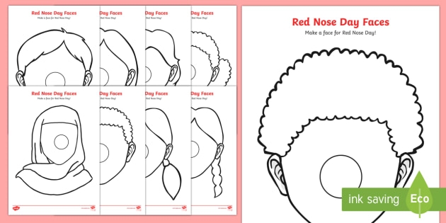 Free Red Nose Day Printables PRINTABLE TEMPLATES