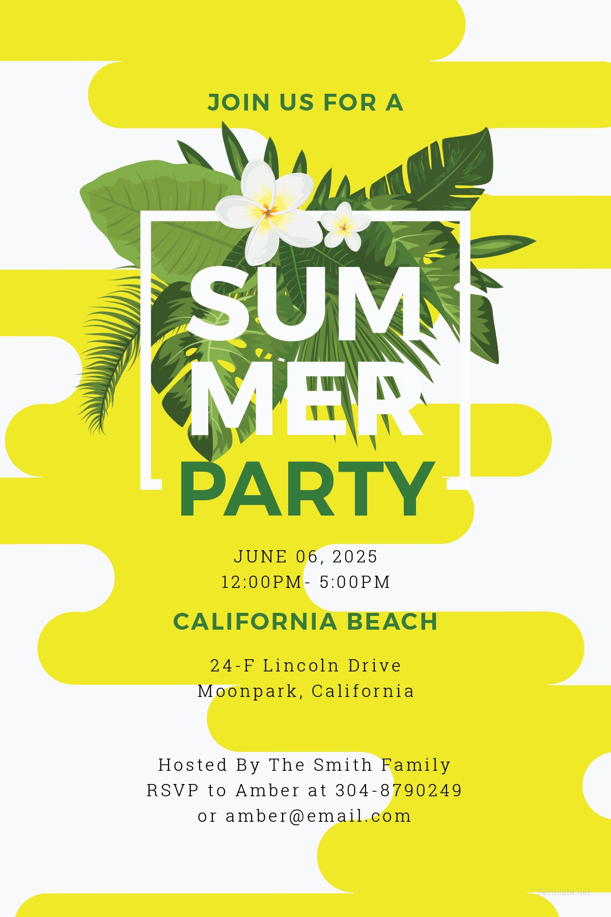 facebook party invite template