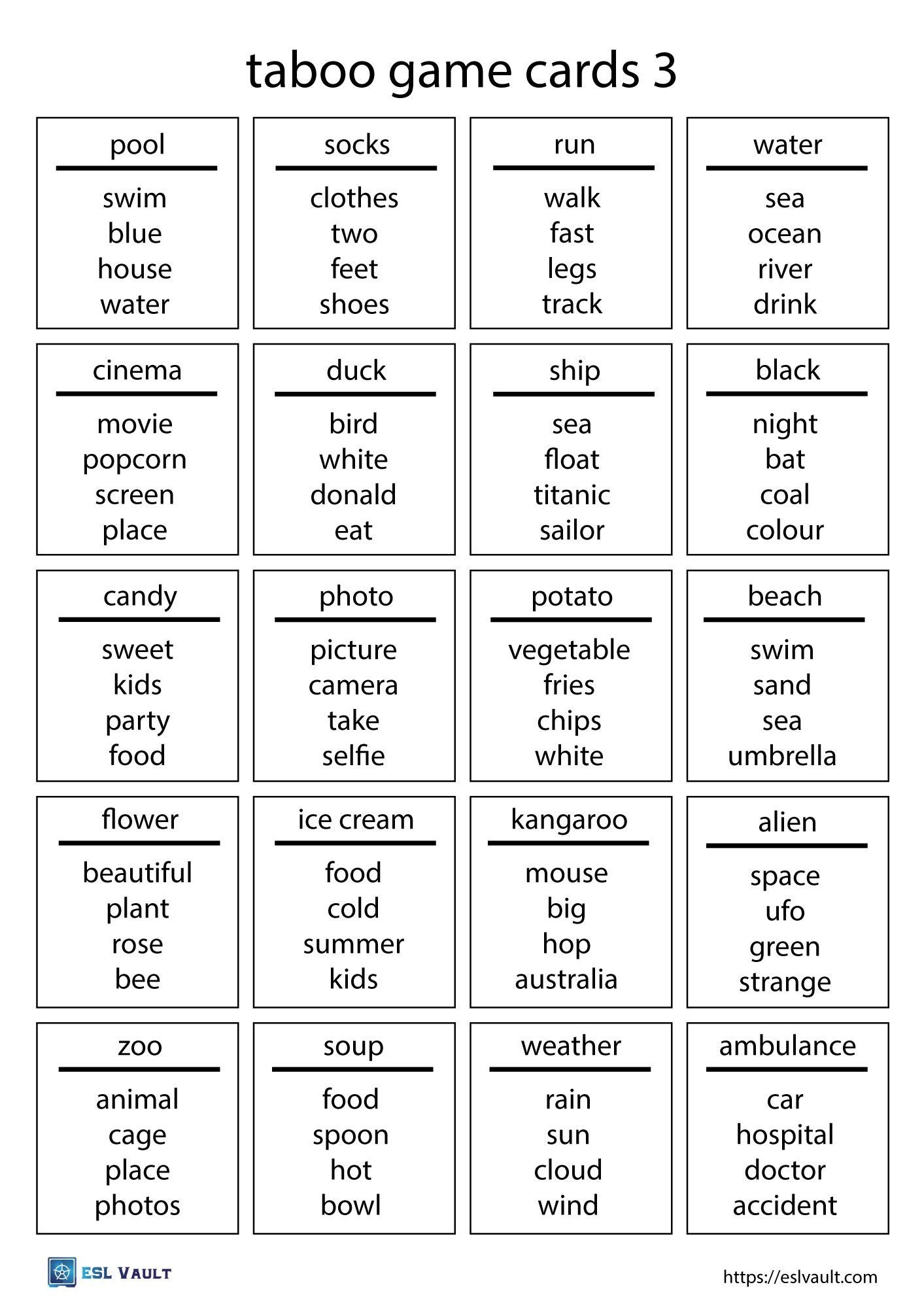 printable who am i game cards pdf for adults