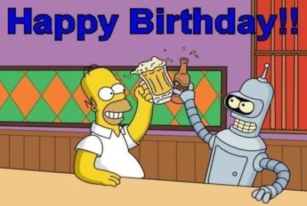 Free The Simpsons Birthday Greeting Cards