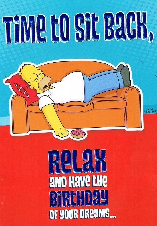 Free The Simpsons Birthday Greeting Cards