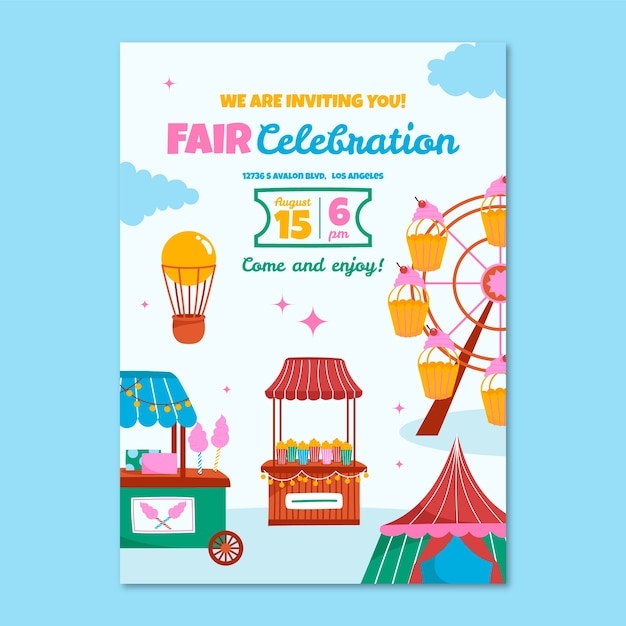 fair invitation template