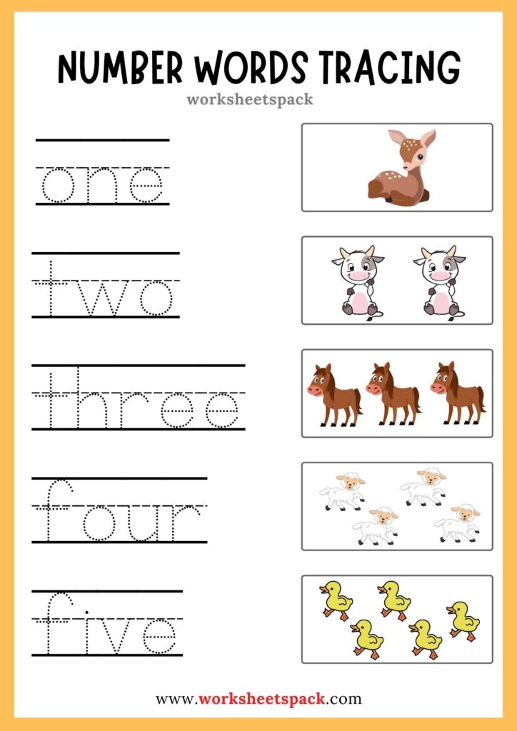 number tracing worksheets 1-20
