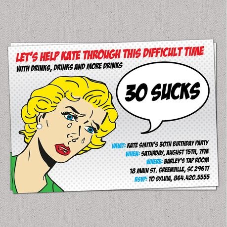 Funny Birthday Invitation Templates Paperblog
