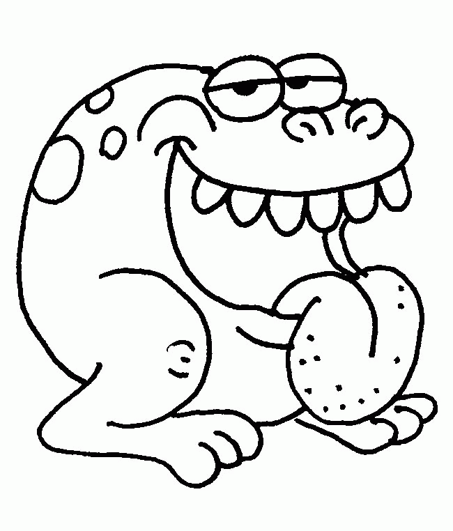 Funny Faces Coloring Pages Coloring Home