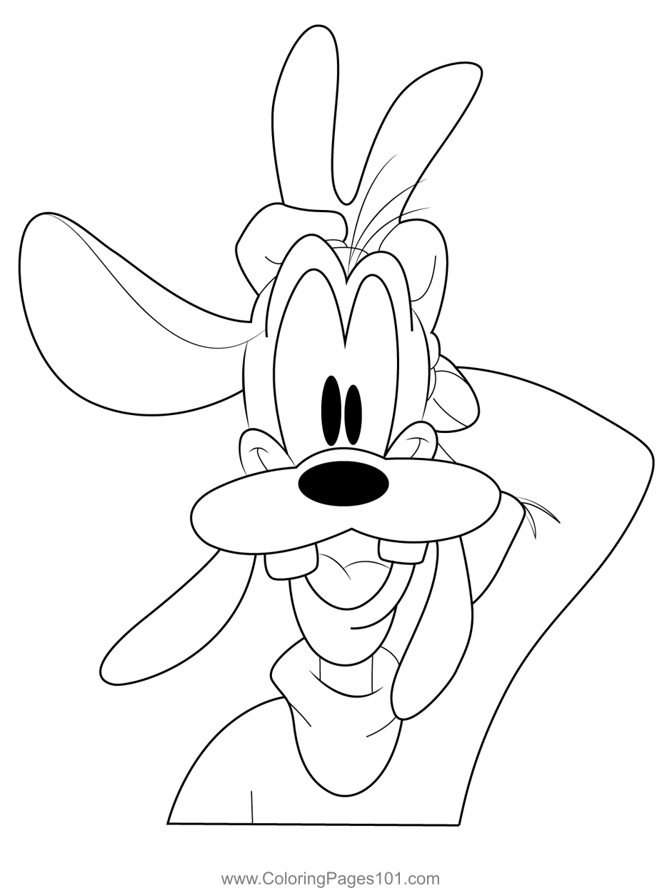 Coloring Pages Goofy