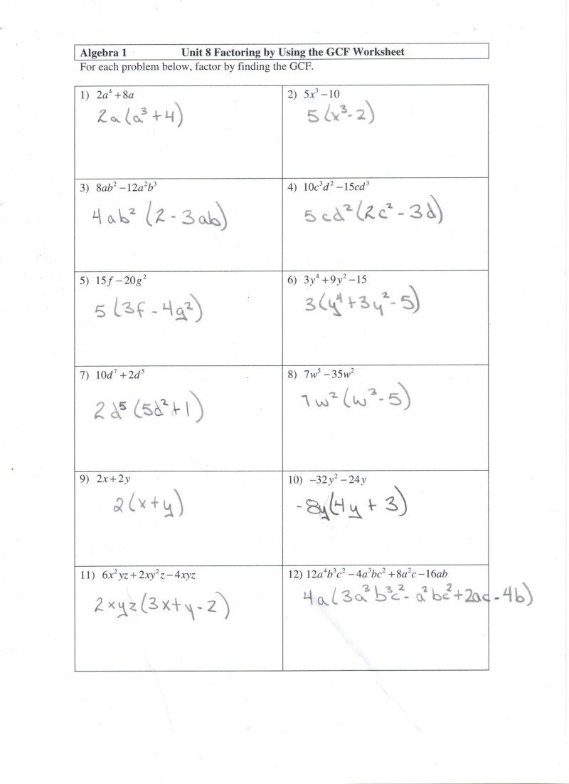 General Quadratic Equations Worksheet With Answers Quadraticworksheet