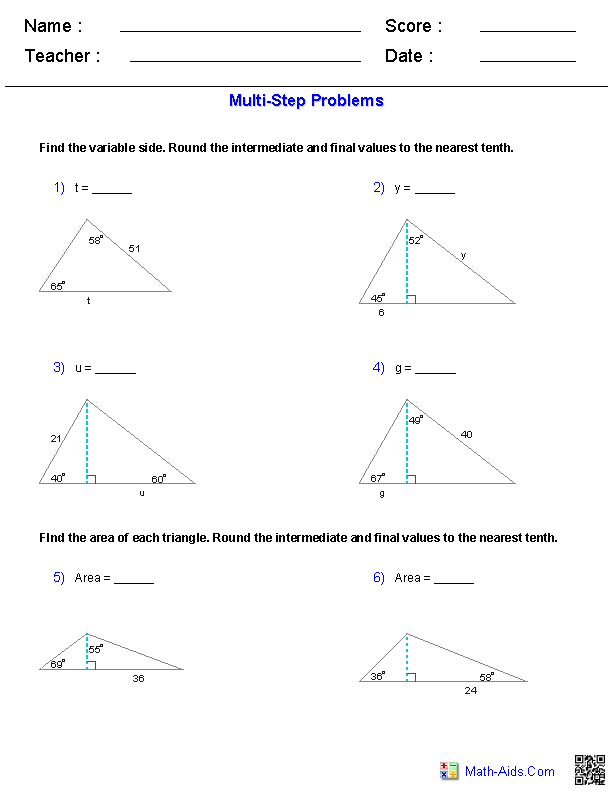 geometry basics worksheet