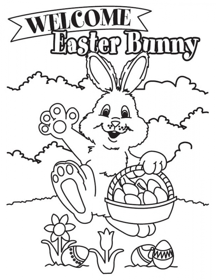 free easter printables coloring pages