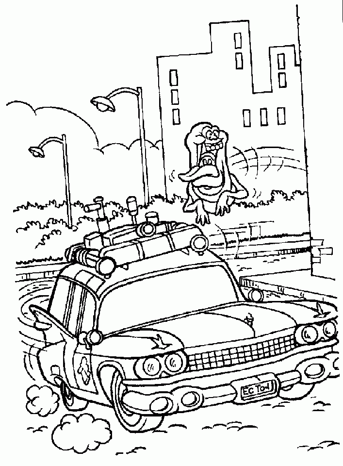 Ghostbusters Coloring Pages Coloring Home