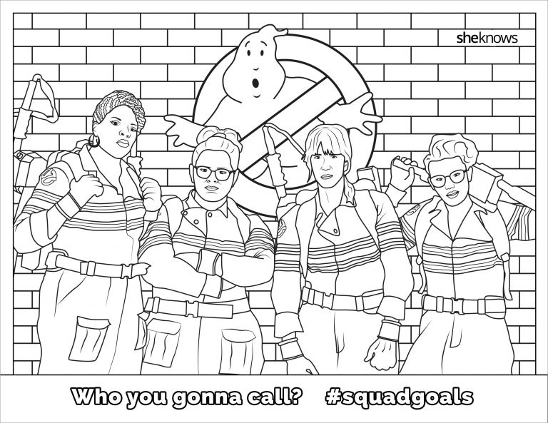 Ghostbusters Logo Coloring Pages ColoringBay