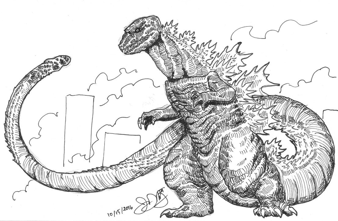 Godzilla Coloring Pages Ba Godzilla Coloring Pages Fresh Shin Godzilla 