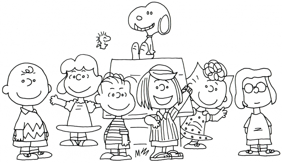 Halloween Charlie Brown Coloring Pages Coloring Home