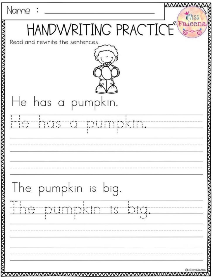 handwriting worksheets for 3rd graders