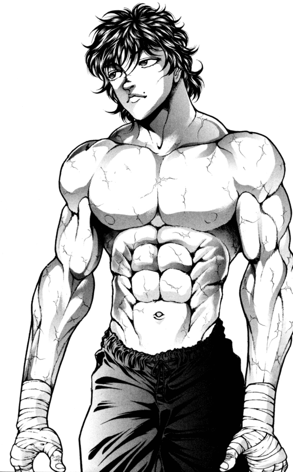 Hanma Baki Anime Coloring Page Free Printable Coloring Pages