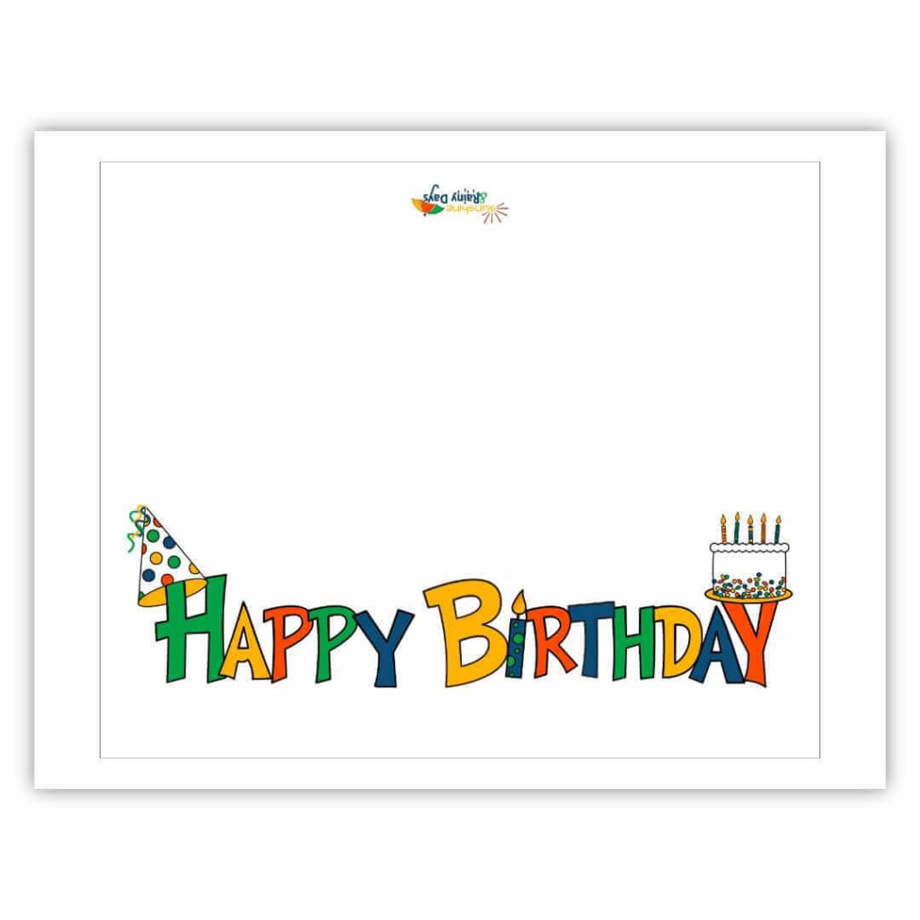 printable birthday card free