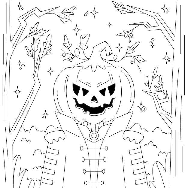 halloween coloring pages for kids free