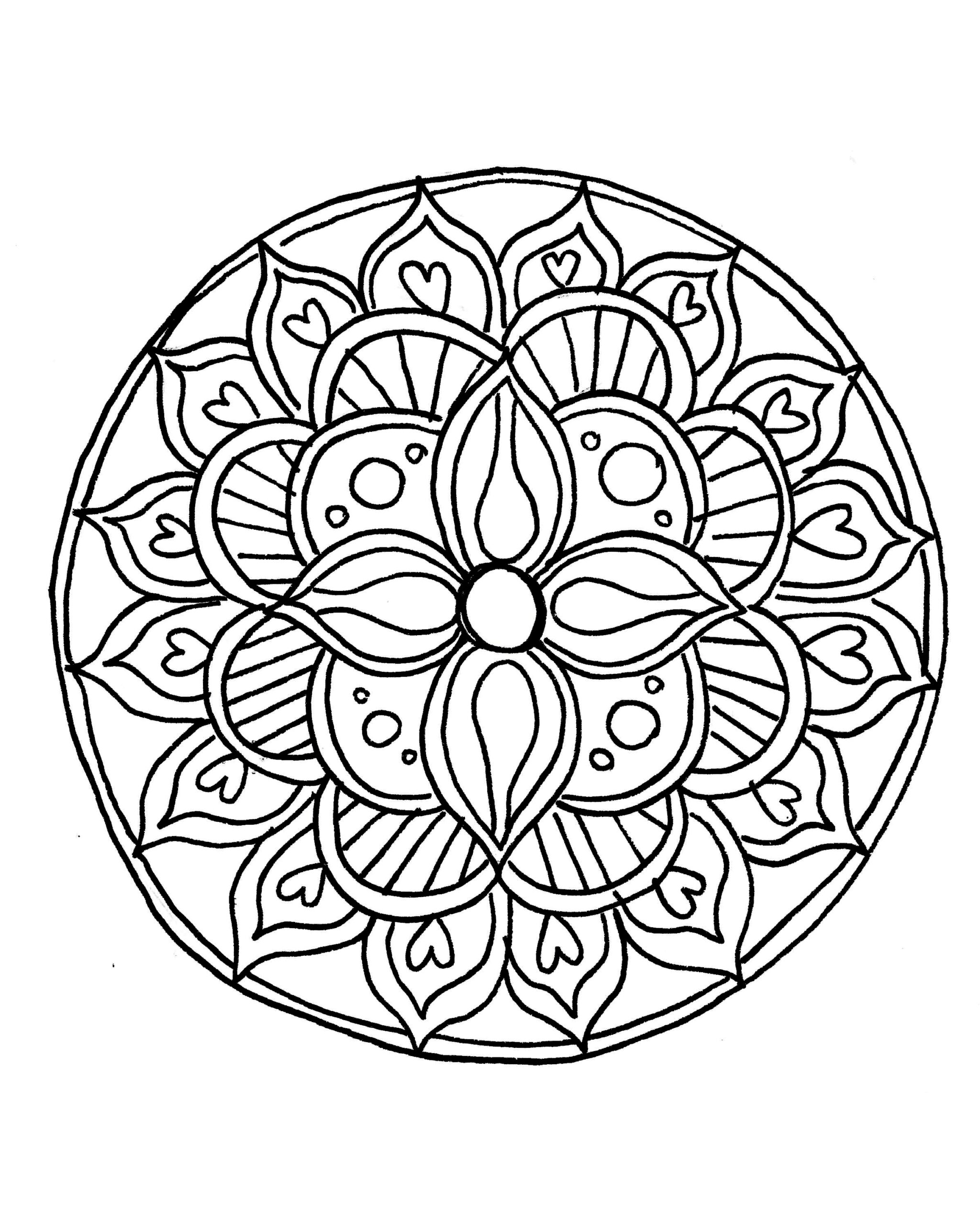 Mandala Coloring Pages
