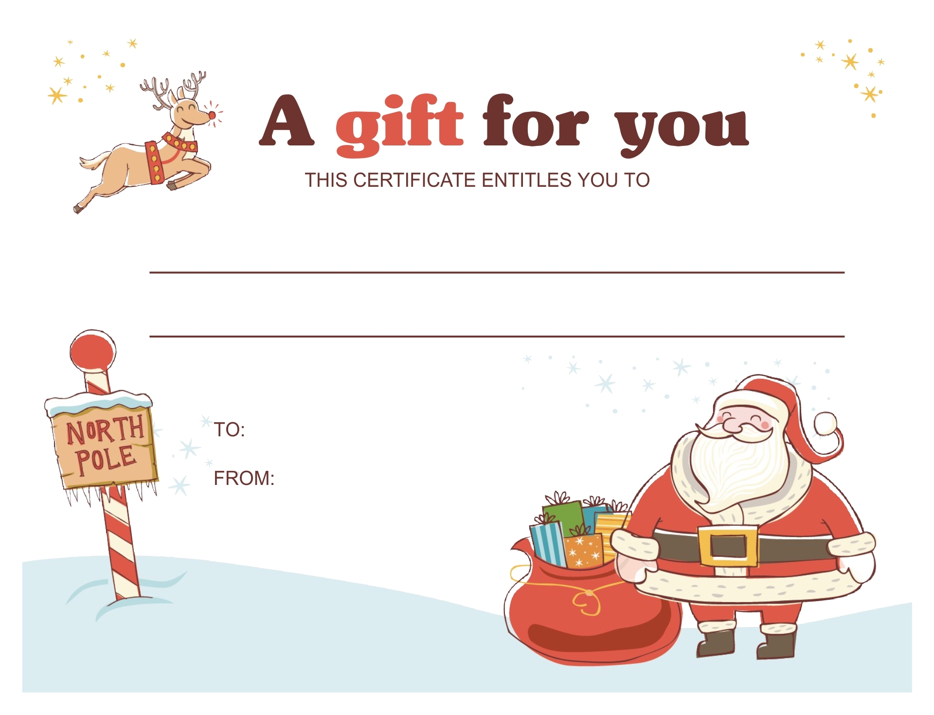 printable xmas gift cards