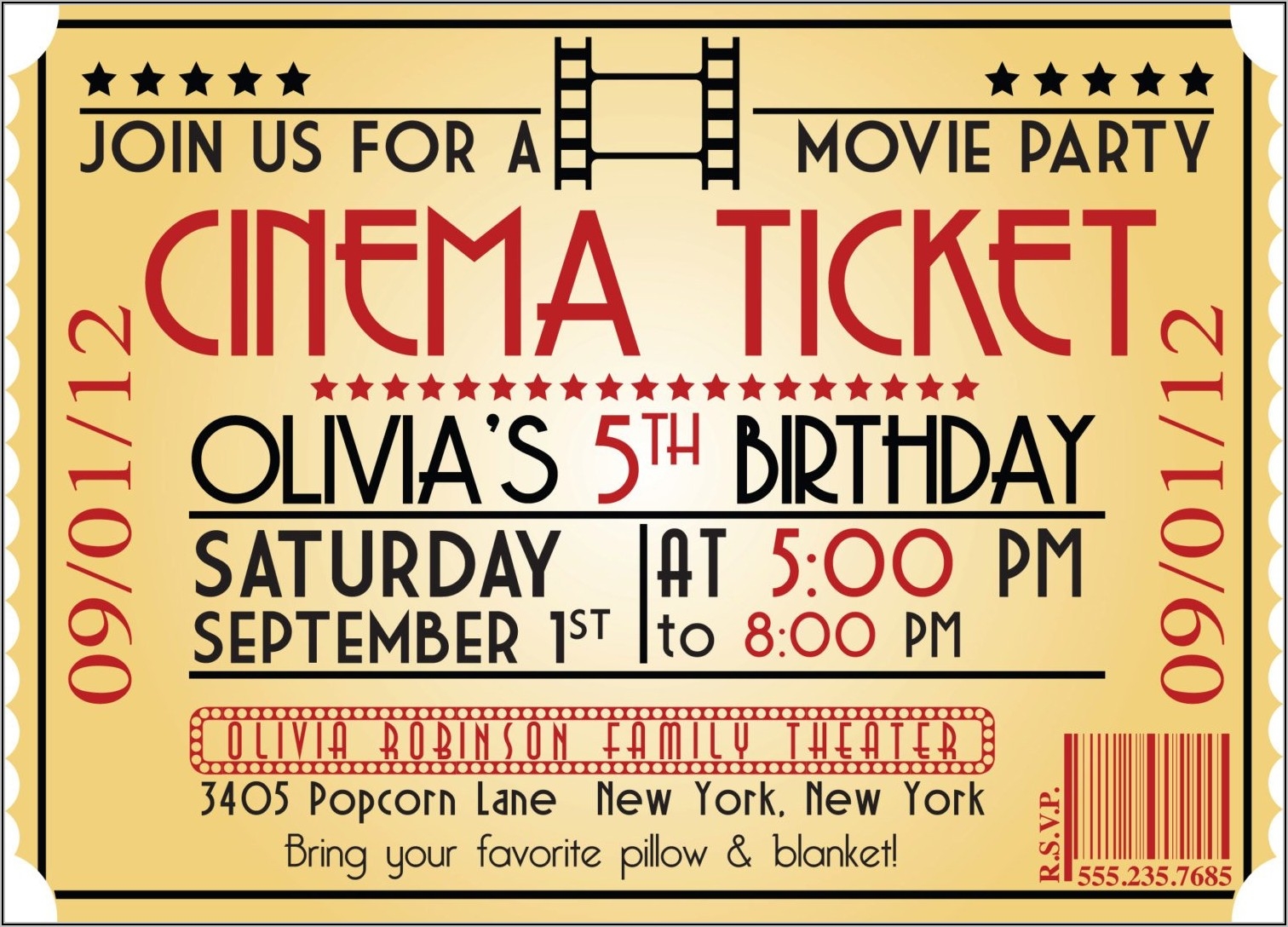 free paris themed invitation template
