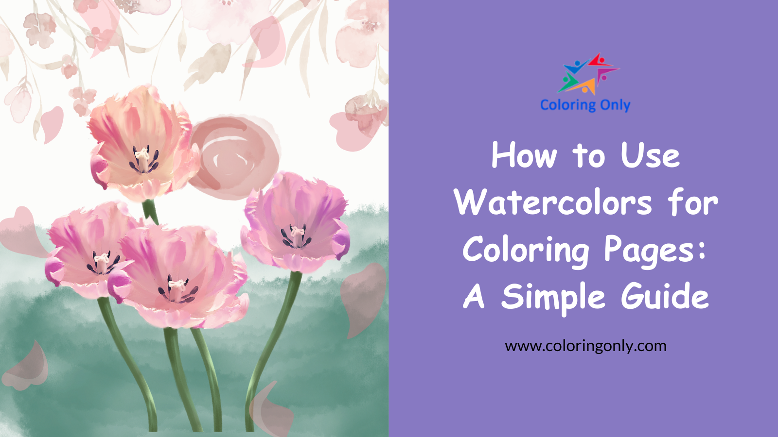 How To Use Watercolors For Coloring Pages A Simple Guide