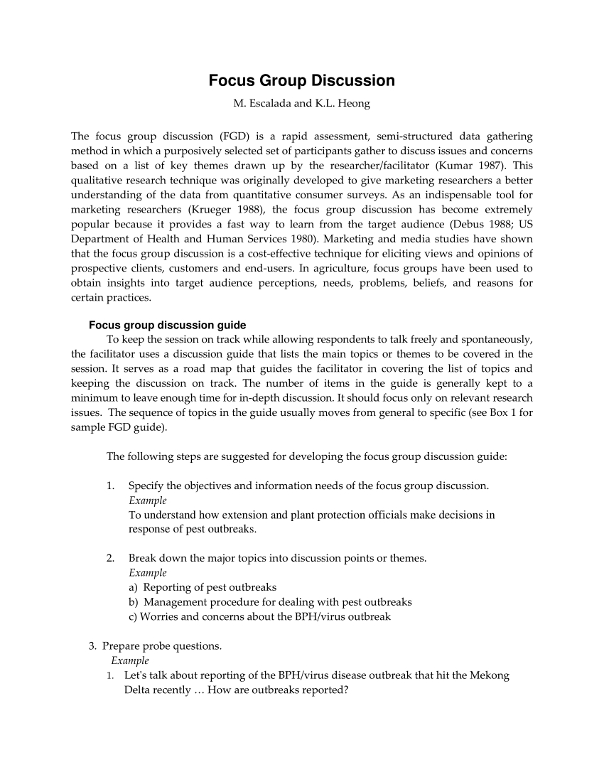 How To Write Up Focus Group In Dissertation Pdf Discussion