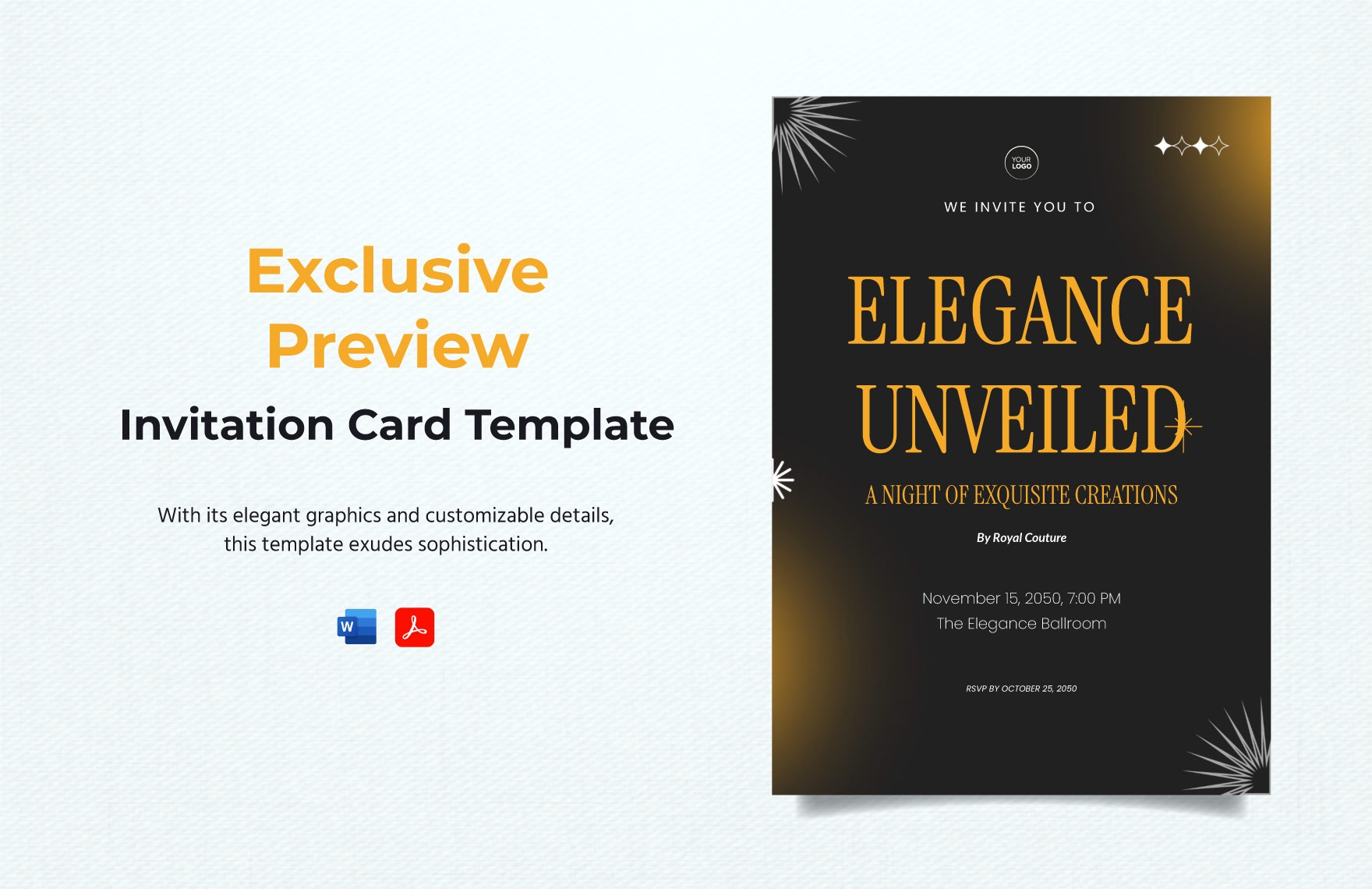 Inauguration Invitation Template In Word Download Template