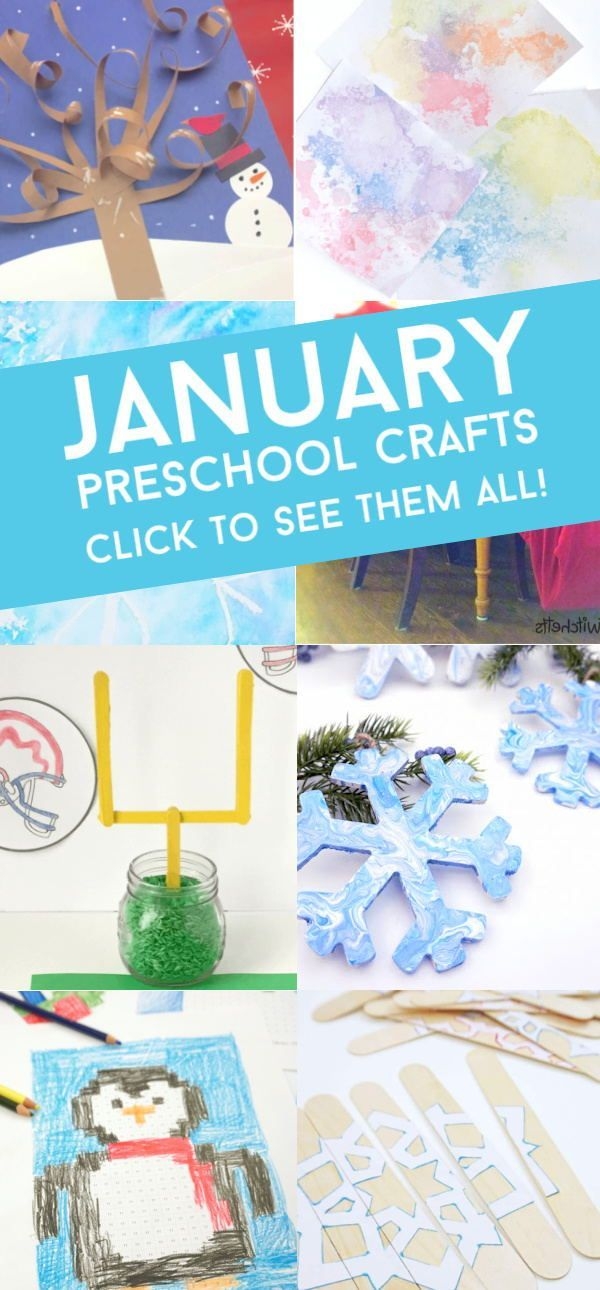 january crafts for preschoolers printable