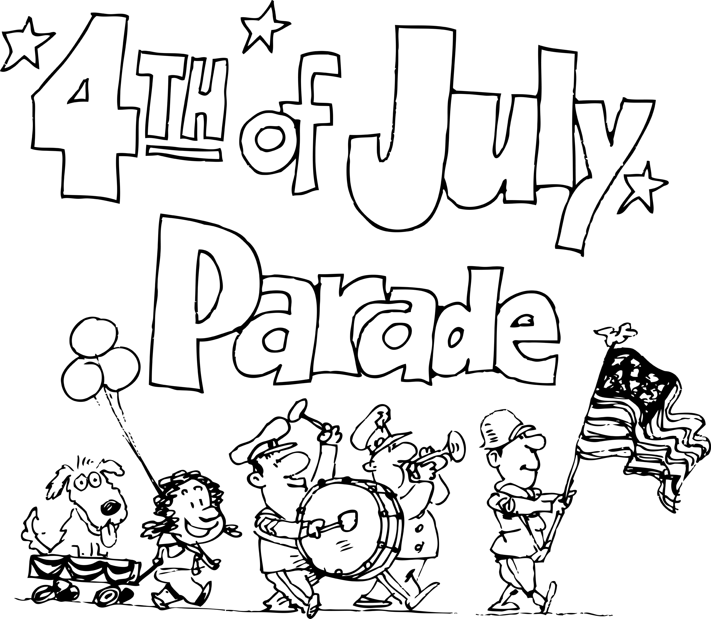 Coloring Pages July