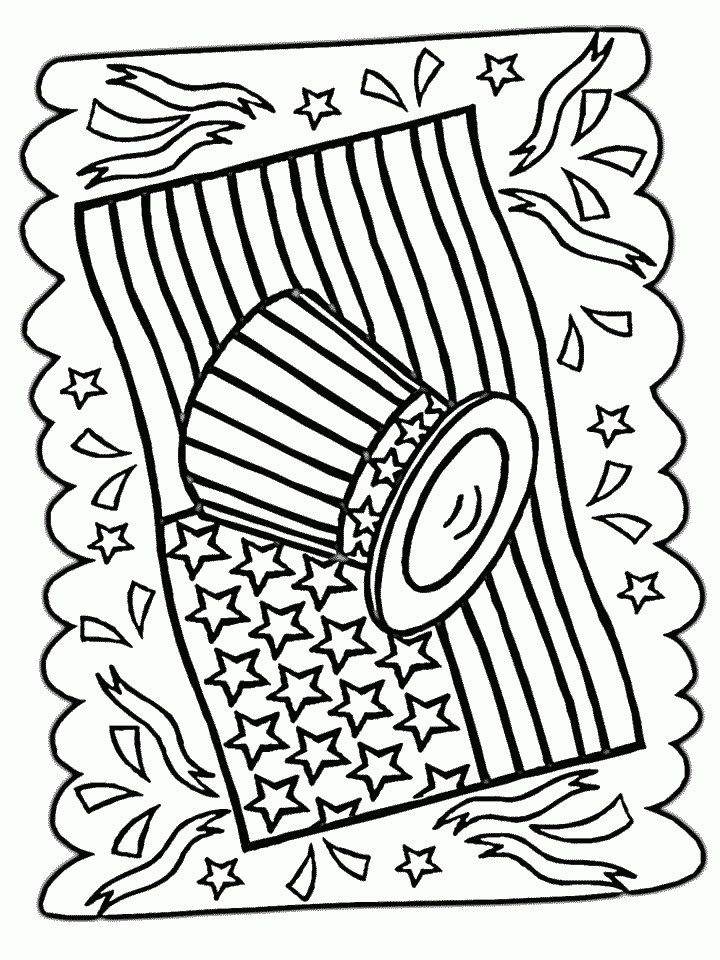 July Coloring Pages Printable