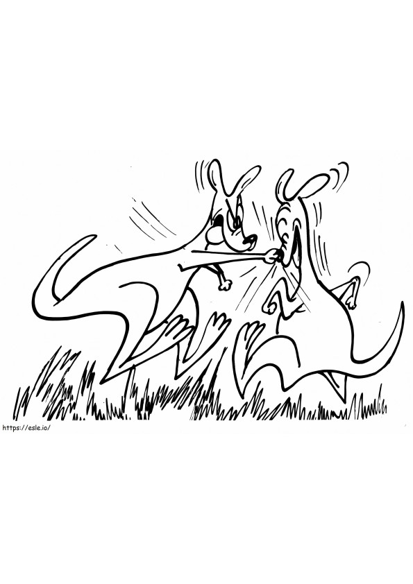 Kangaroos Coloring Pages Free Printable Coloring Pages For Kids And 