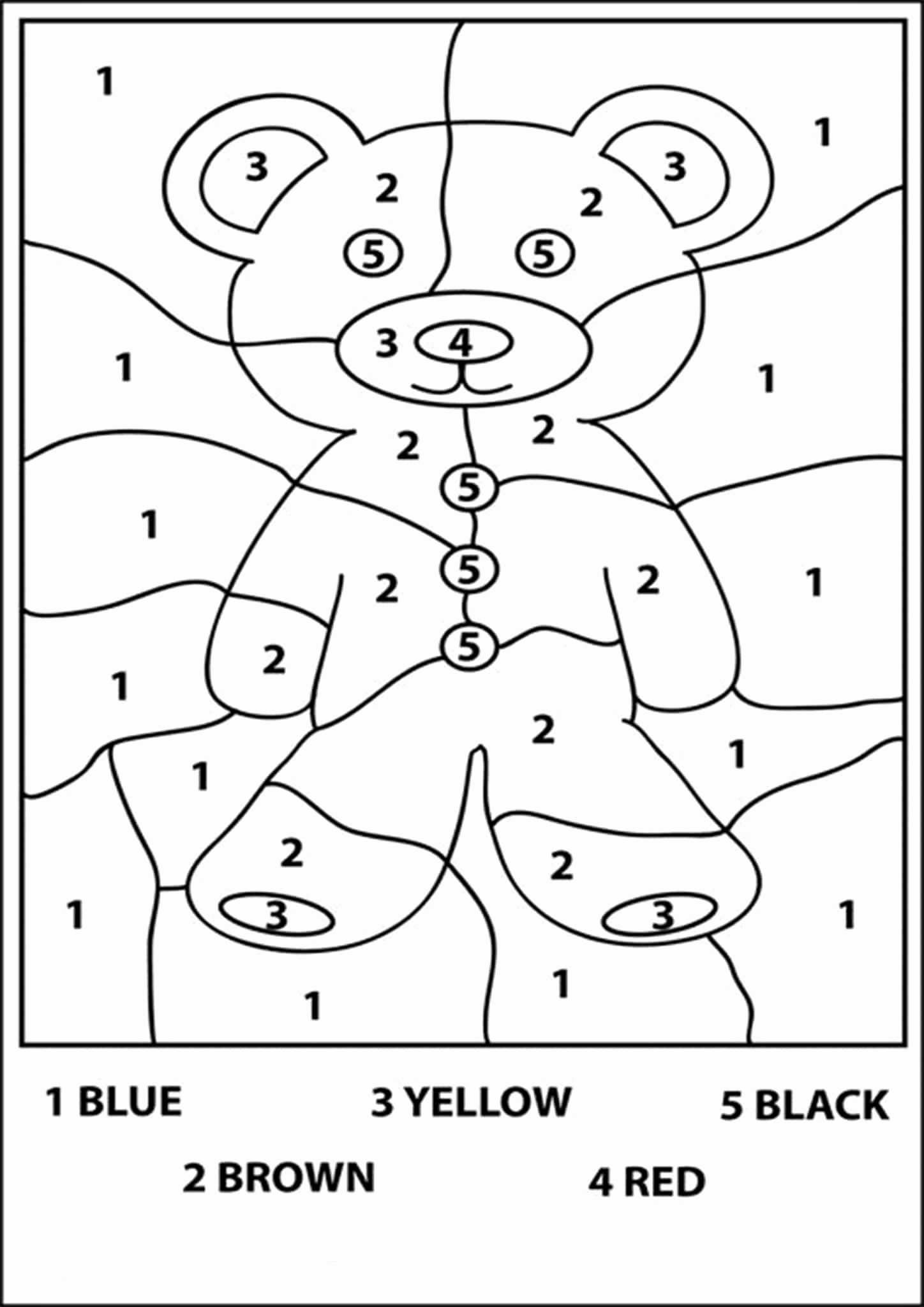 Color Pages For Kindergarten