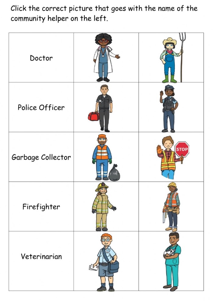 social studies worksheets for kindergarten