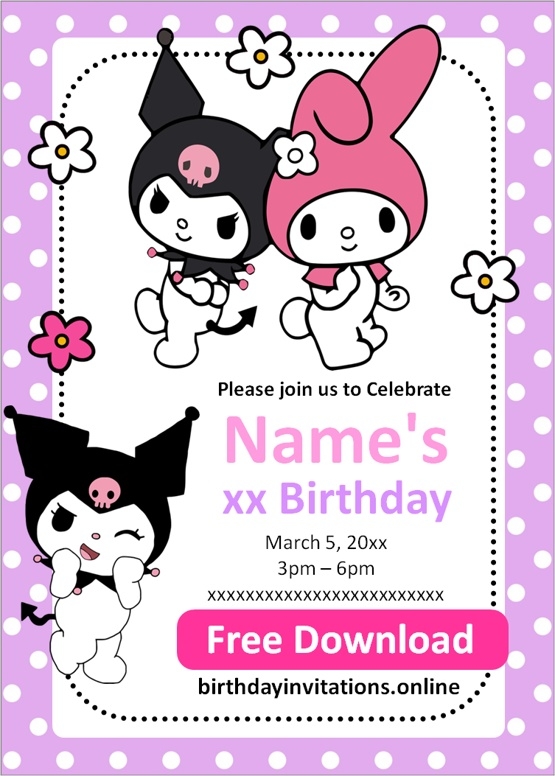 fall birthday invitation template free